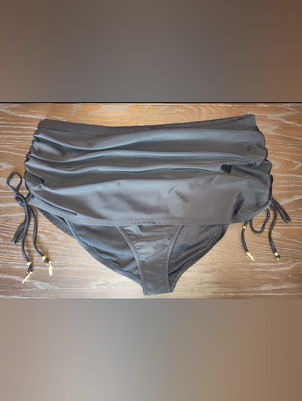 Jessica Simpson Black One-Piece Swim Skirt 2X